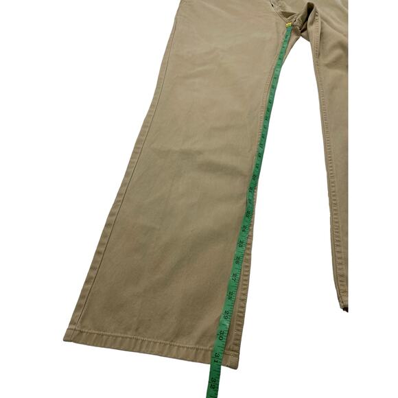 BONOBOS Washed Chinos Straight Leg Pants in True Khaki Size 35x32 Work #11598 - Picture 8 of 8